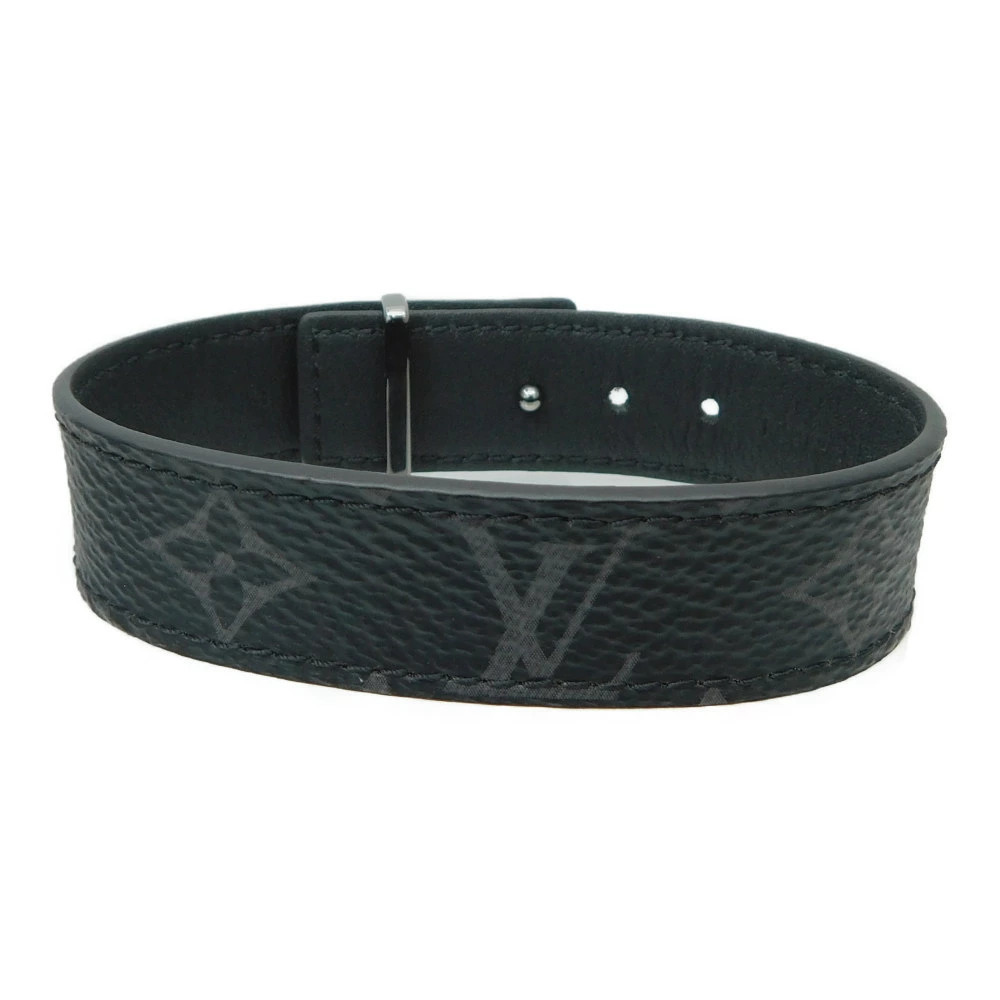 LOUIS VUITTON Bracelet LV Slim Monogram Eclipse Black